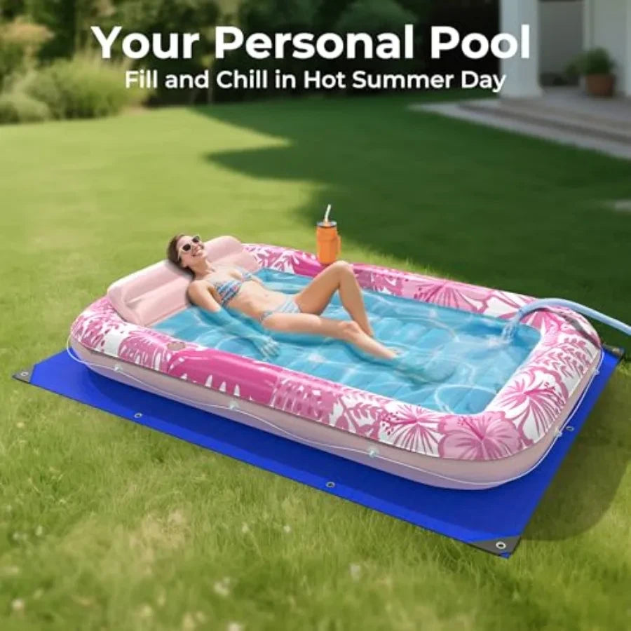 Inflatable Tanning Pool Lounger
